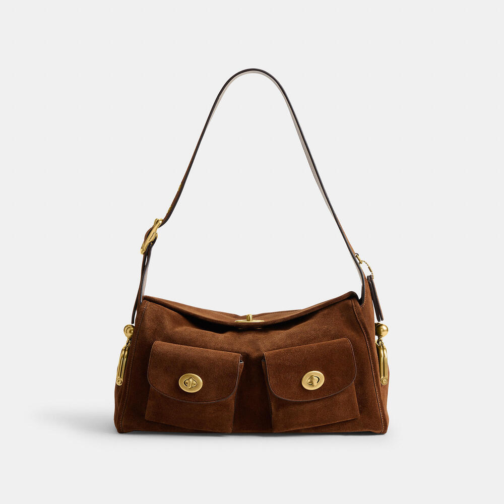 Coach Turnlock Haversack Bag